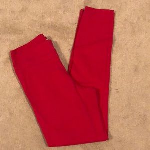 Women’s red dress pants